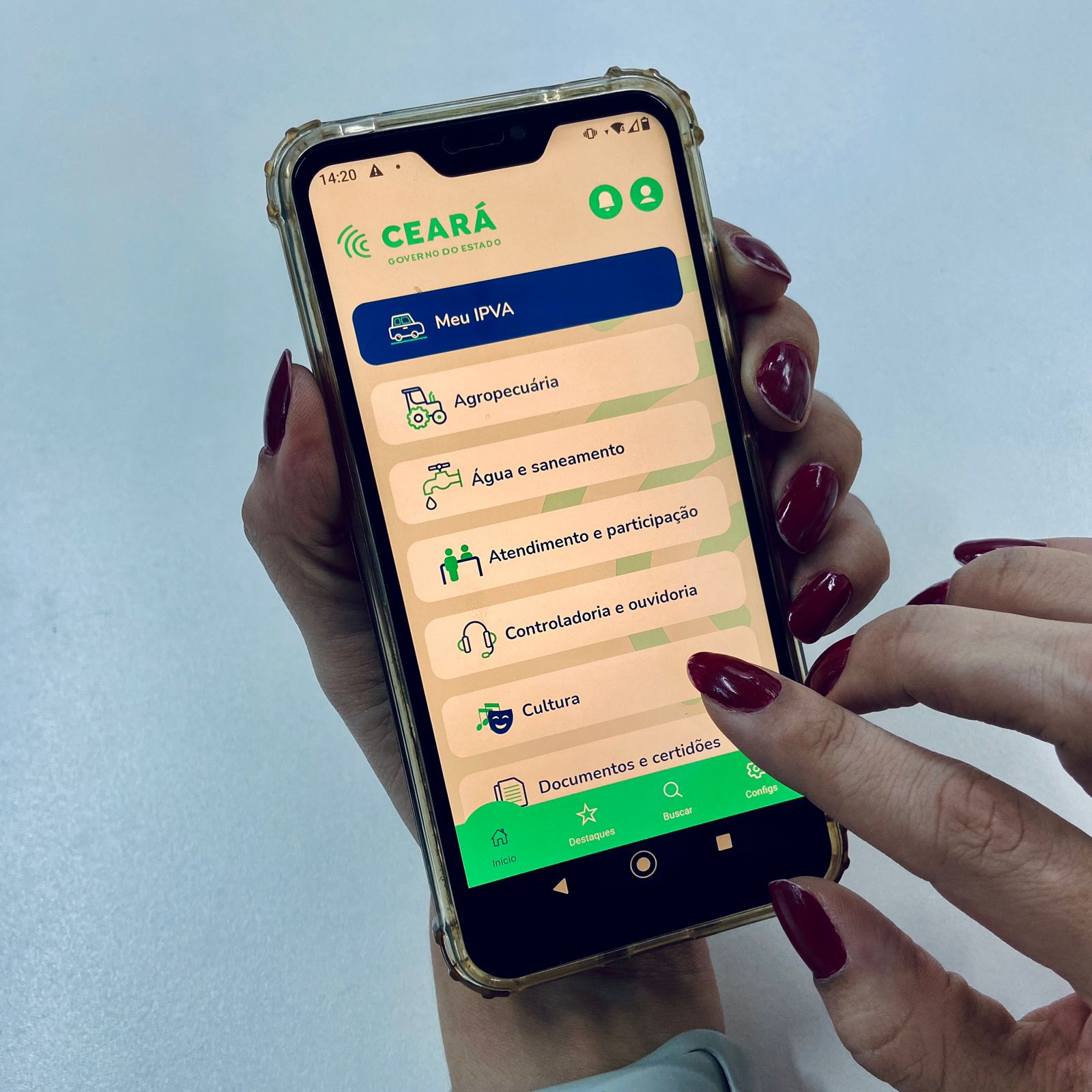 Governo do Ceará amplia serviços e categoria do Ceará App