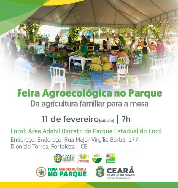 Feira Agroecológica tem nova edição no Parque do Cocó