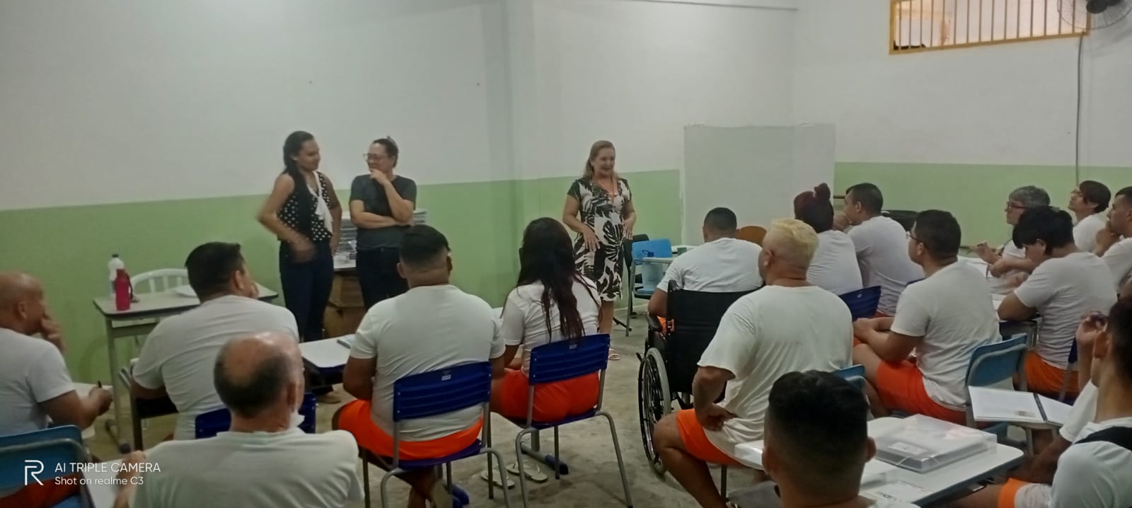 Programa Transformando Vidas leva capacitação a internos de três unidades prisionais