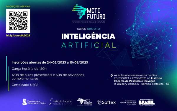Uece e Instituto Iracema oferecem curso sobre Inteligência Artificial