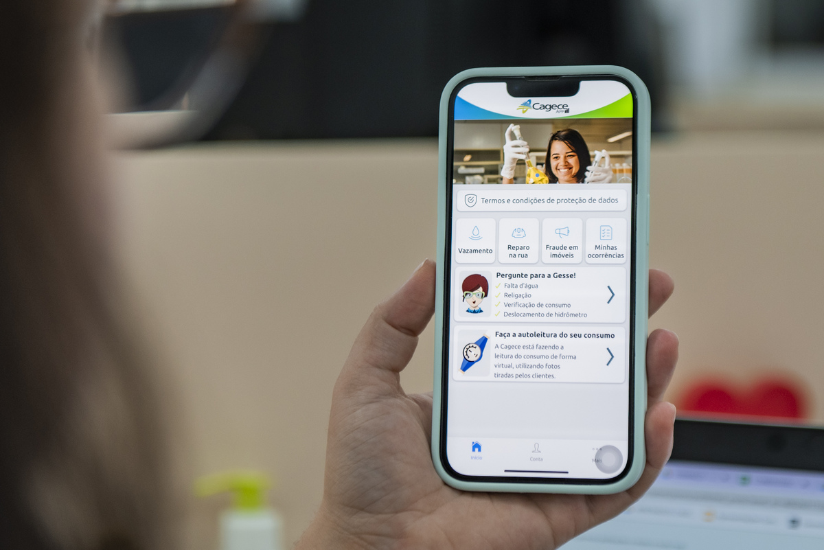 Cagece se torna destaque nacional na busca pela universalização das solicitações de serviços online