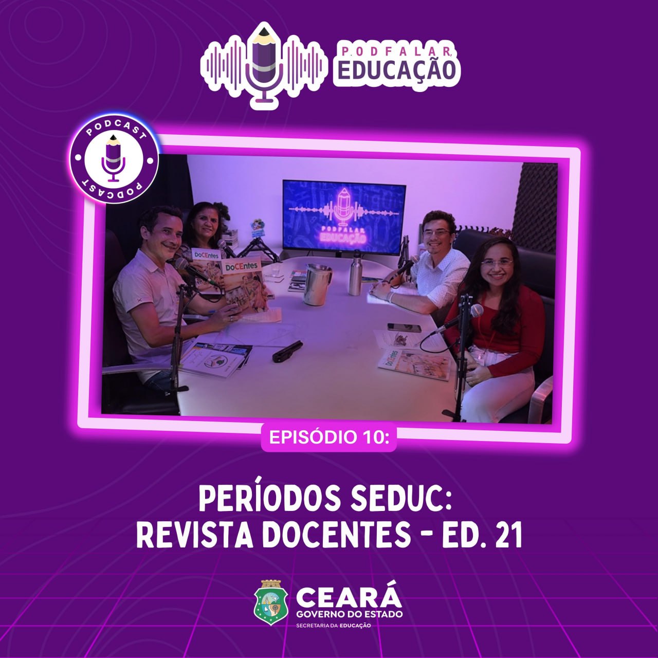 Podfalar, Educação #10 – Revista Docentes