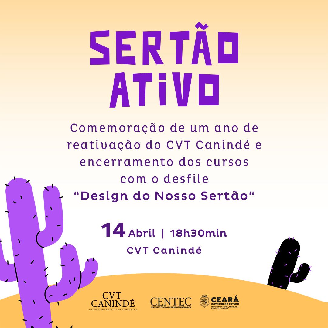 Instituto Centec certifica mais de 500 alunos em Canindé e homenageia mestres da cultura