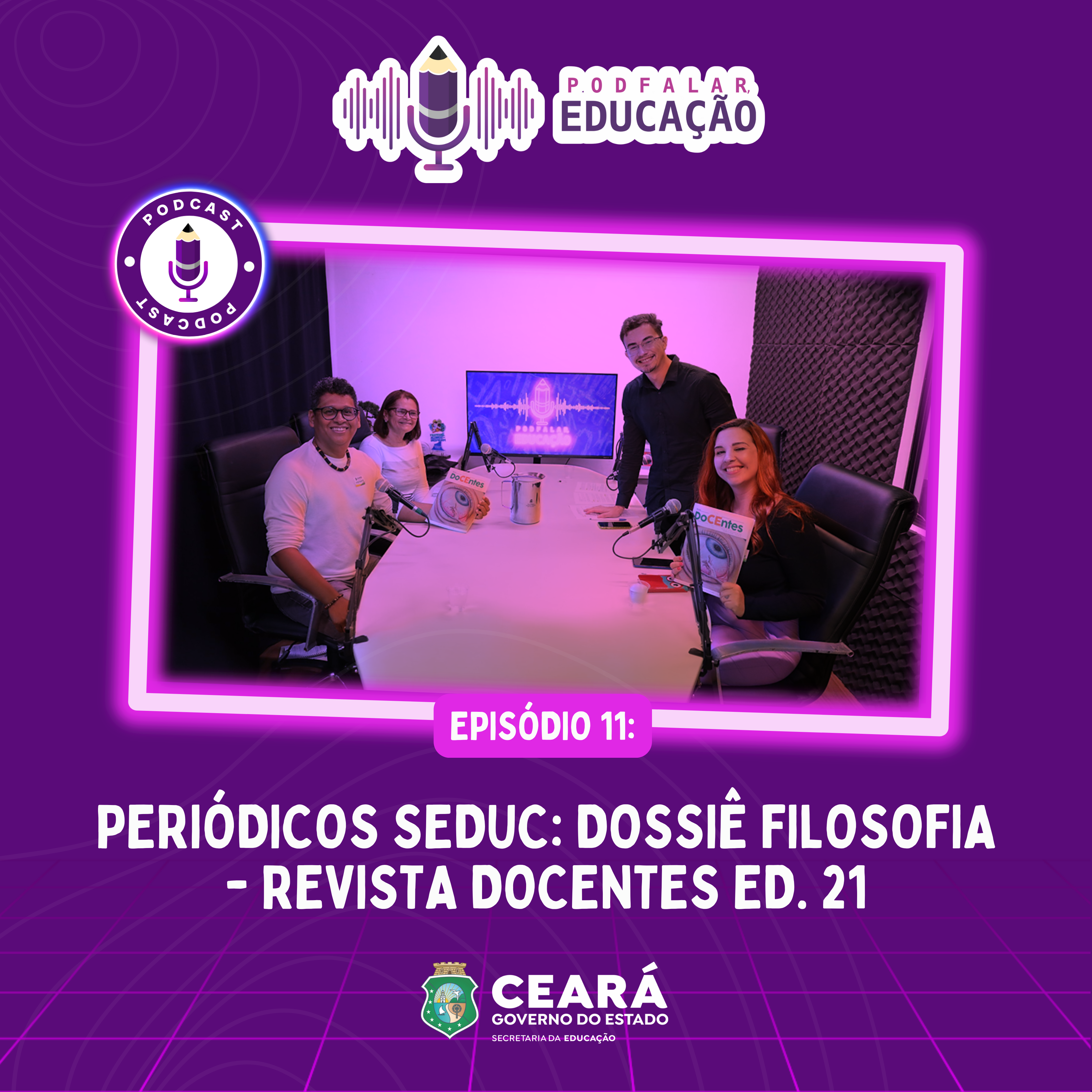 Podfalar, Educação #11 – Revista Docentes 21: Dossiê Filosofia