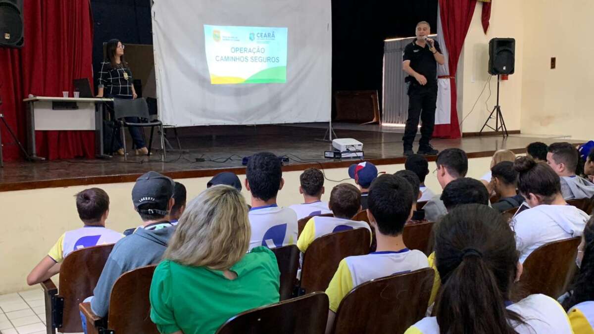 SSPDS-CE promove ações educativas na operação “Caminhos Seguros”