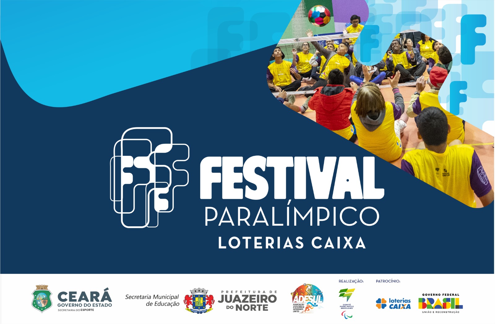 Sesporte, em parceria com a CPB, realiza 1ª edição do Festival Paralímpico 2023, em Juazeiro do Norte