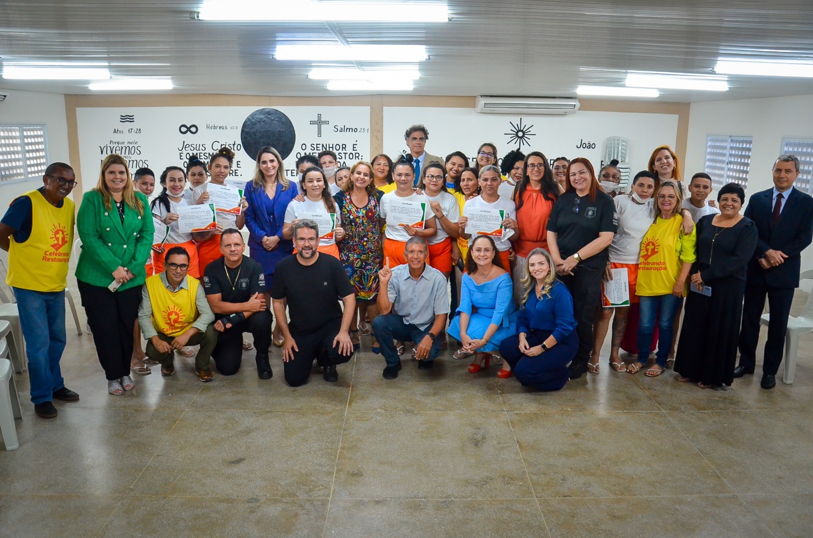 SAP certifica 50 internas em programa social desenvolvido por voluntários religiosos