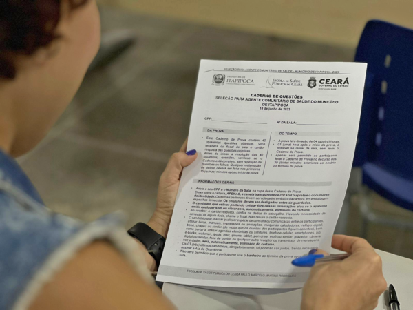 ESP-CE conclui processo seletivo para ACS em Itapipoca; certame bateu recorde de inscrições