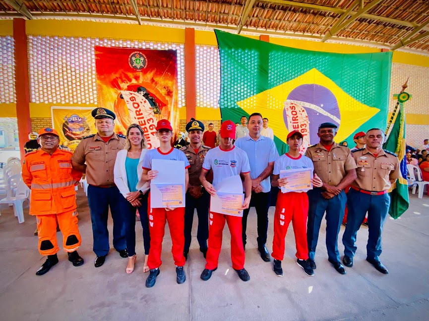 Jovem Brigadista de Valor: CBMCE realiza formatura de 22 alunos em São Gonçalo do Amarante