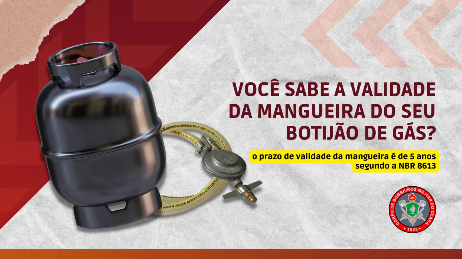 Corpo de Bombeiros já atendeu 1.218 ocorrências com gás em 2023