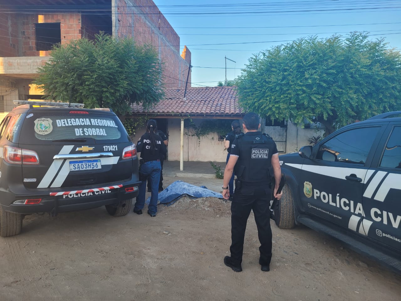 Ação da PC-CE culmina na prisão de suspeito de crime de homicídio na cidade de Forquilha