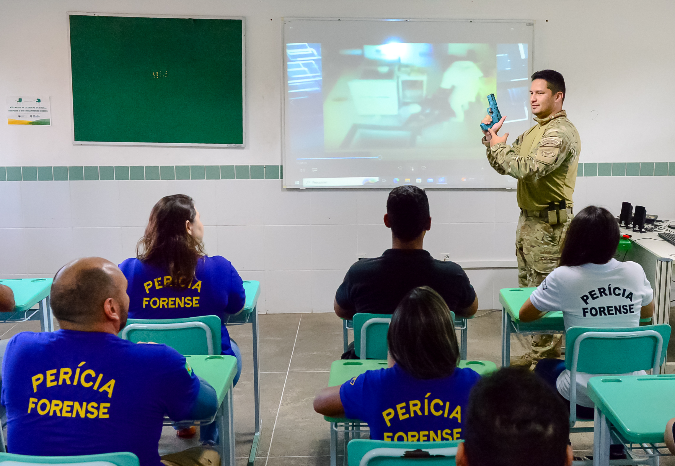 Aesp capacita profissionais da Pefoce em Curso de Sobrevivência Policial