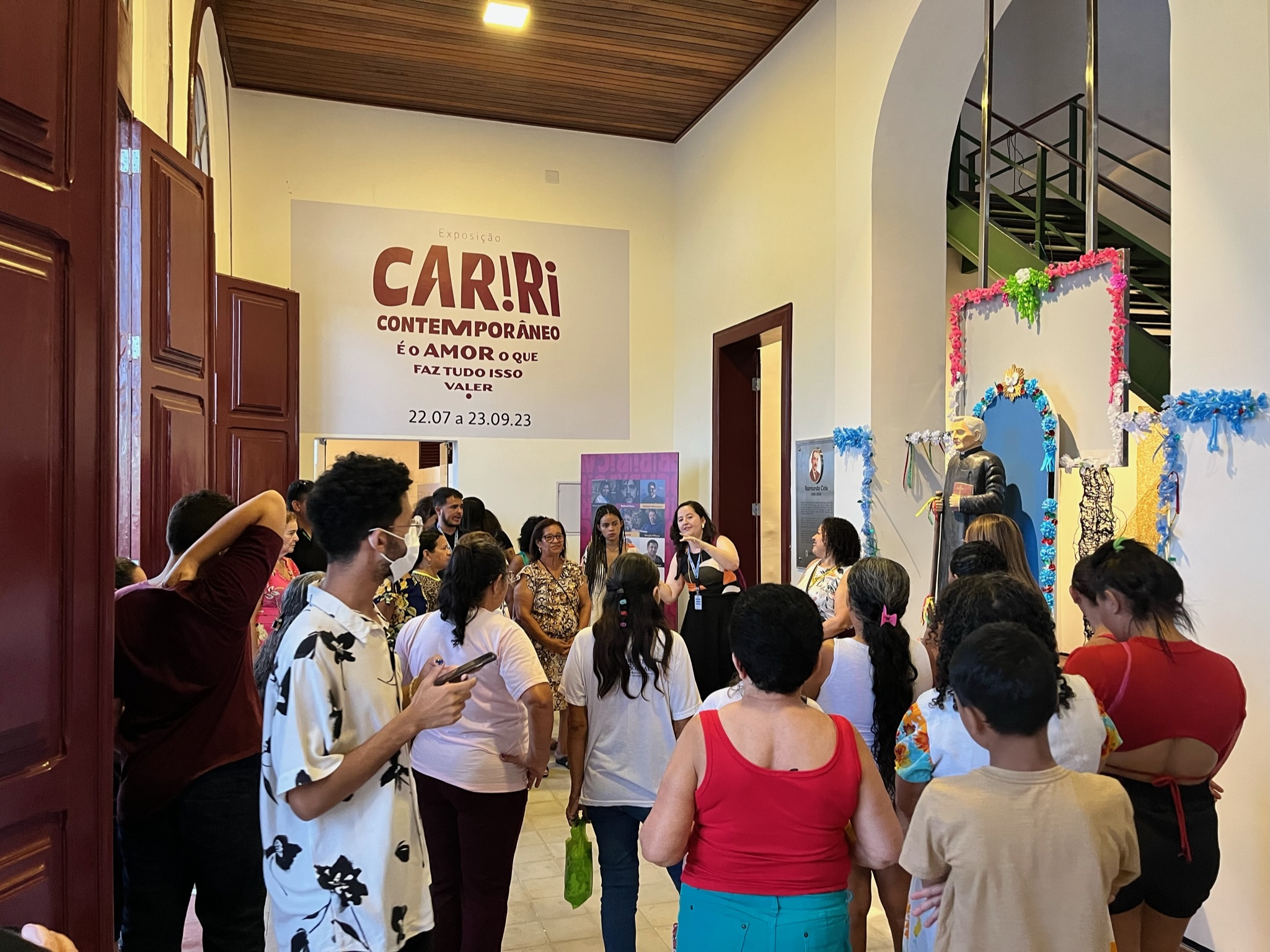 Exposição Cariri Contemporâneo segue em cartaz na Escola de Belas Artes Raimundo Cela em Sobral