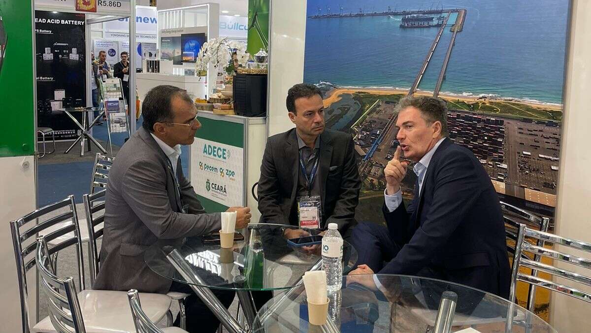 Governo do Ceará mostra potencial em maior evento latino-americano de energias renováveis com foco no hidrogênio verde