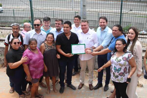 Seinfra inicia construção da passarela do VLT Vicente Linhares, na Comunidade do Trilho