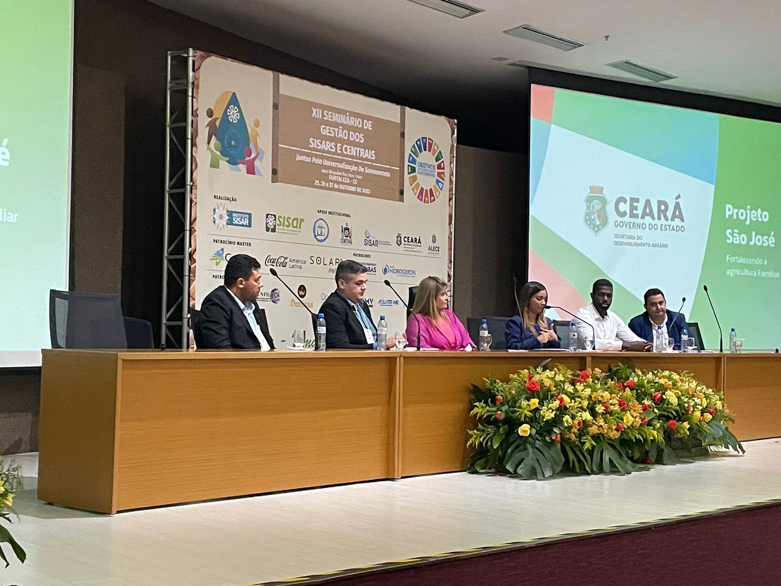 SDA apresenta resultados e projeções para o acesso à água e saneamento rural no Ceará em seminário dos Sisars e Centrais