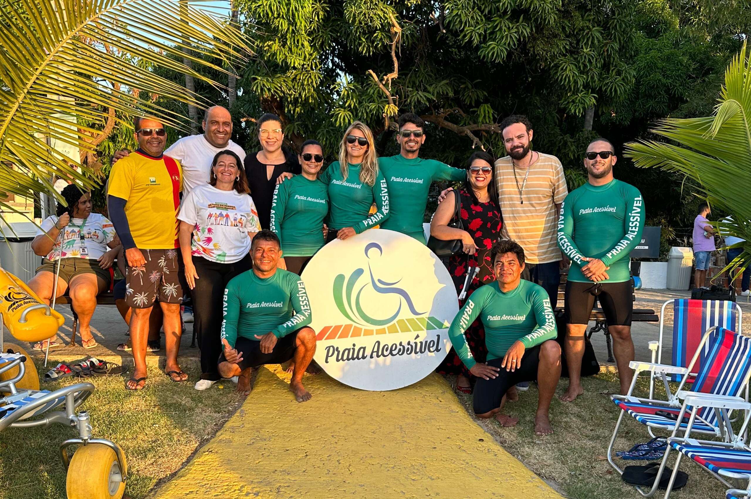 Reinauguração da Estação Praia Acessível de Paracuru leva serviço a novo local no município