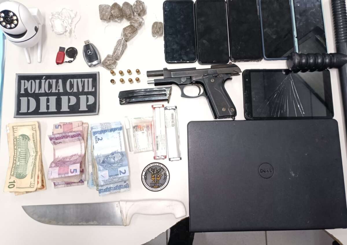 Cinco suspeitos de homicídios são presos durante operação da Polícia Civil na Capital