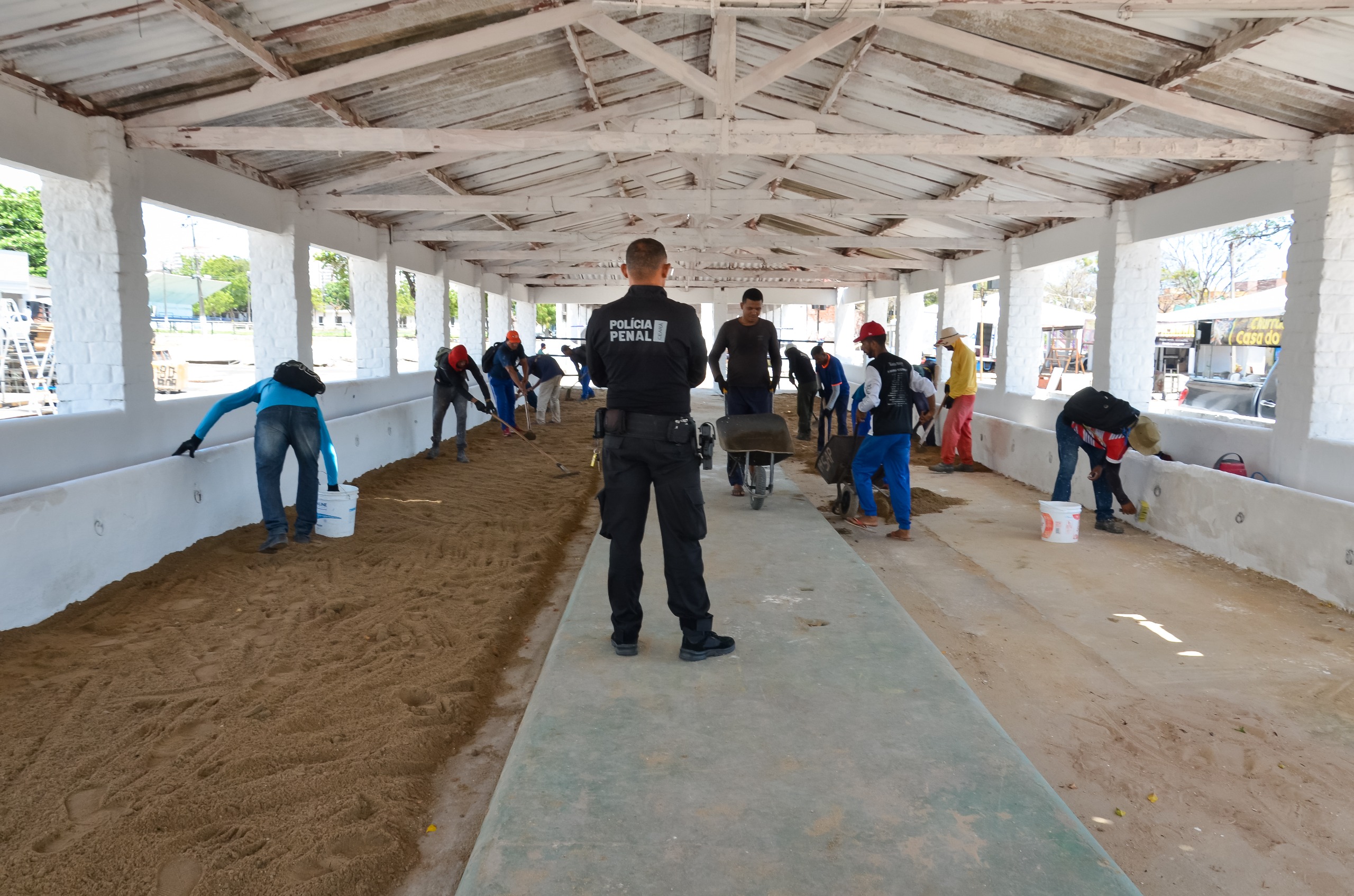 Parque de Exposições da Expoece recebe serviços de egressos do Sistema Prisional do Ceará