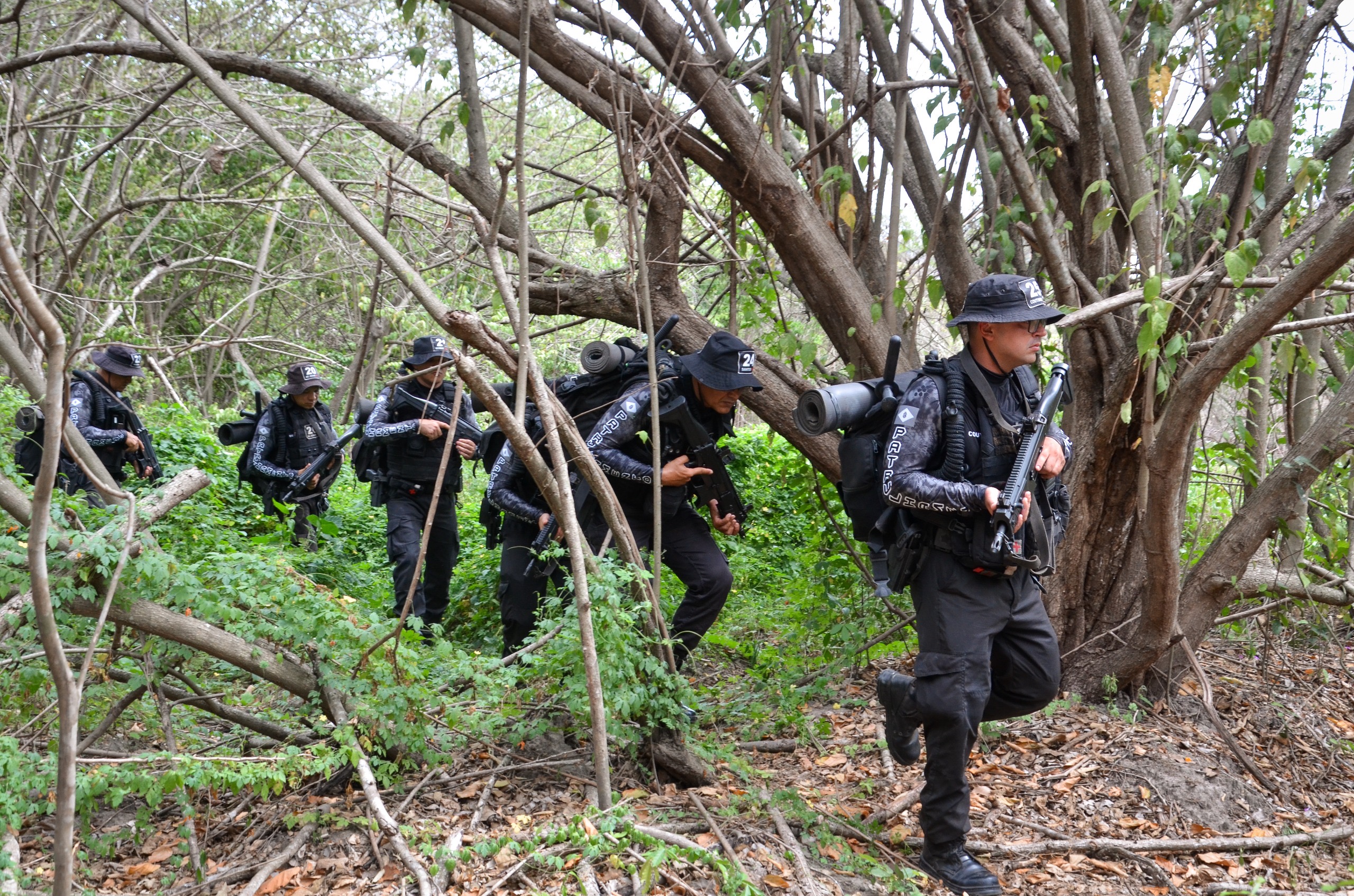 SAP e PMCE promovem instrução de Patrulha Rural para policiais penais