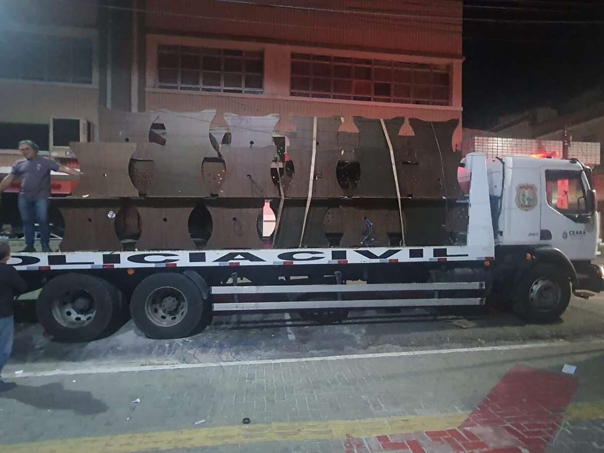 Ação da Polícia Civil em Fortaleza resulta na apreensão de materiais relacionados a jogos de azar