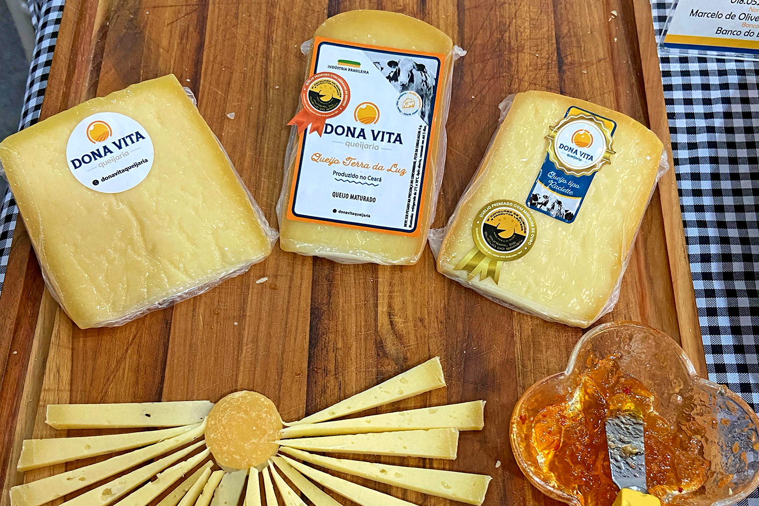 Com apoio do Governo do Ceará, queijaria desenvolve produtos autorais e conquista premiação internacional