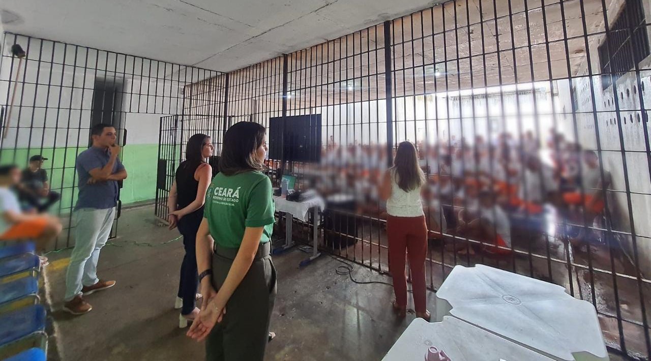 Secretaria da Proteção Social leva ação de prevenção às drogas para unidades prisionais