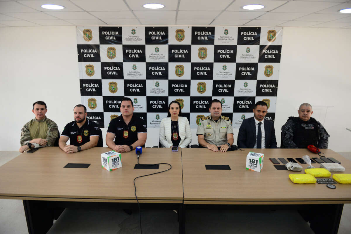 Oito mandados de prisão são cumpridos pela PCCE em desfavor de alvos de grupo criminoso com atuação no Pirambu