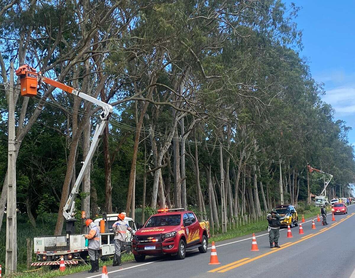 Operação conjunta garante segurança na CE-187 e energia para Ubajara
