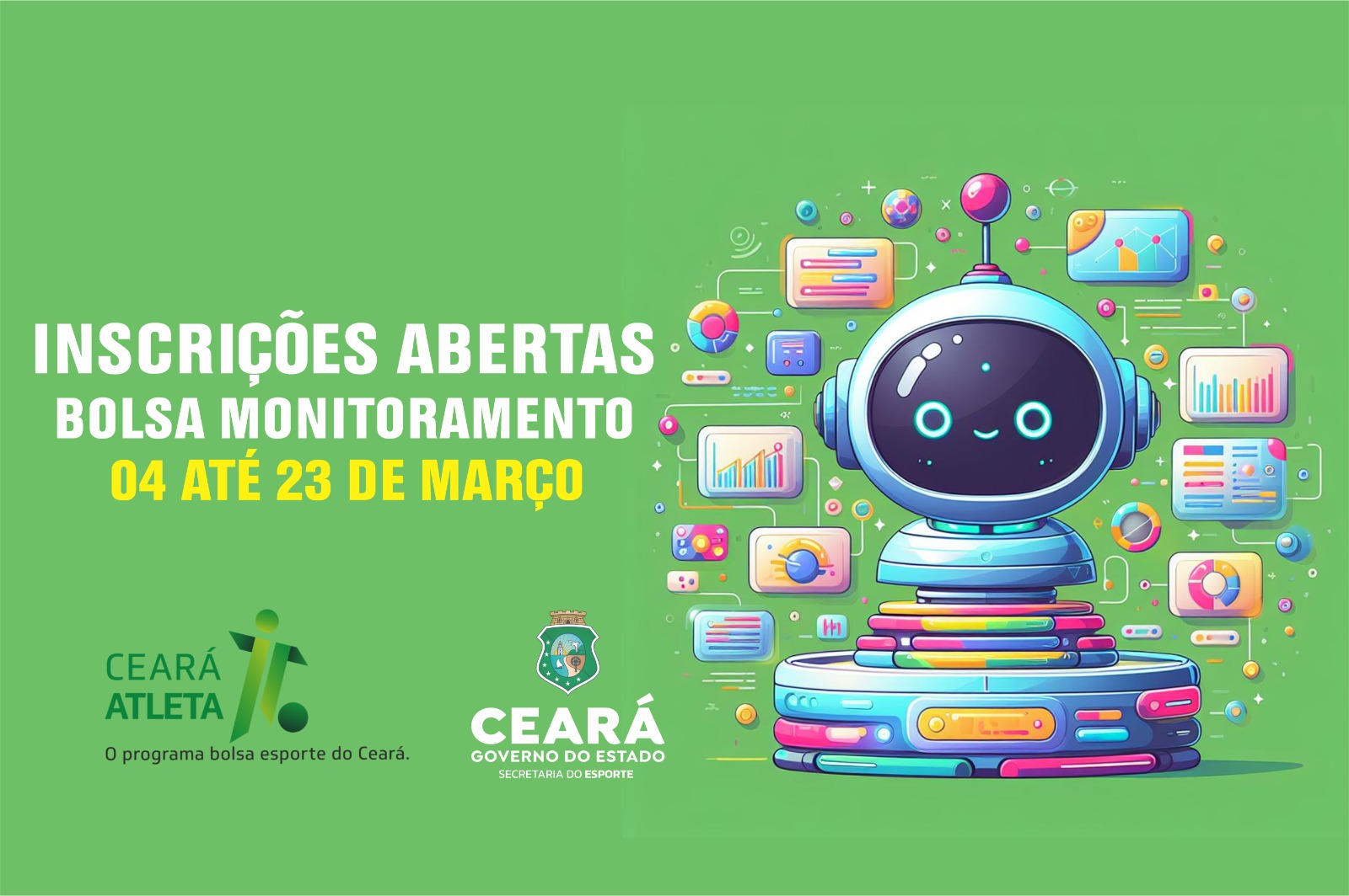 Governo do Ceará abre inscrições para o Projeto Bolsa Monitoramento