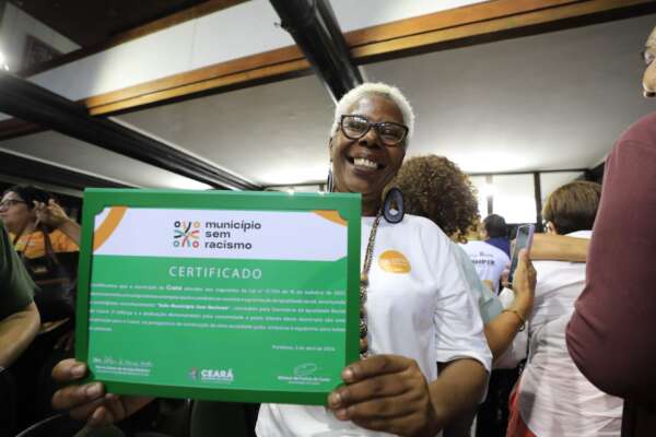 Governo do Ceará entrega Selo Município Sem Racismo para cidades comprometidas com ações pela Igualdade Racial