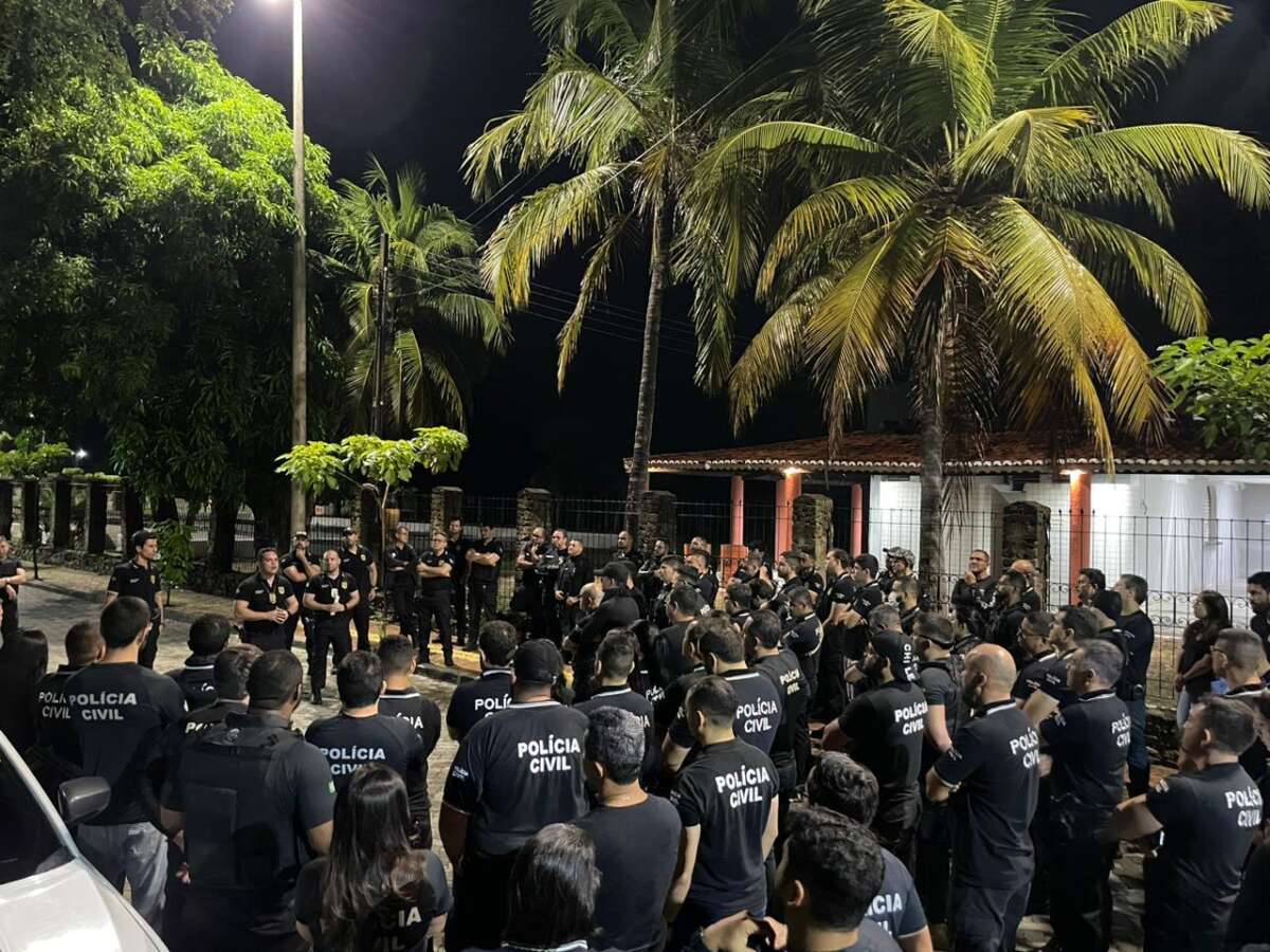 14 mandados de prisão contra integrantes de grupos criminosos são cumpridos durante operação da PCCE