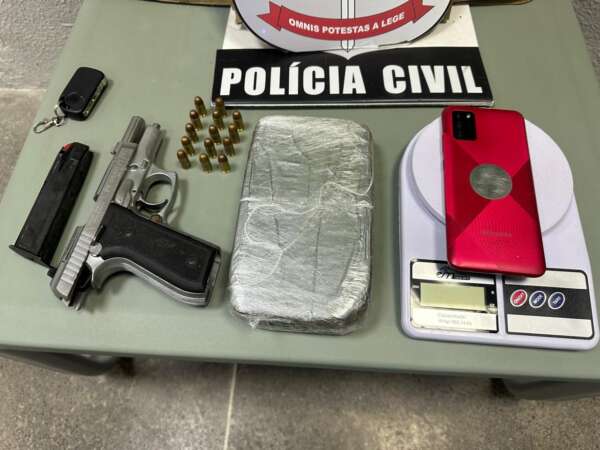Polícia Civil prende em flagrante suspeito com cerca de um quilo de cocaína no Passaré
