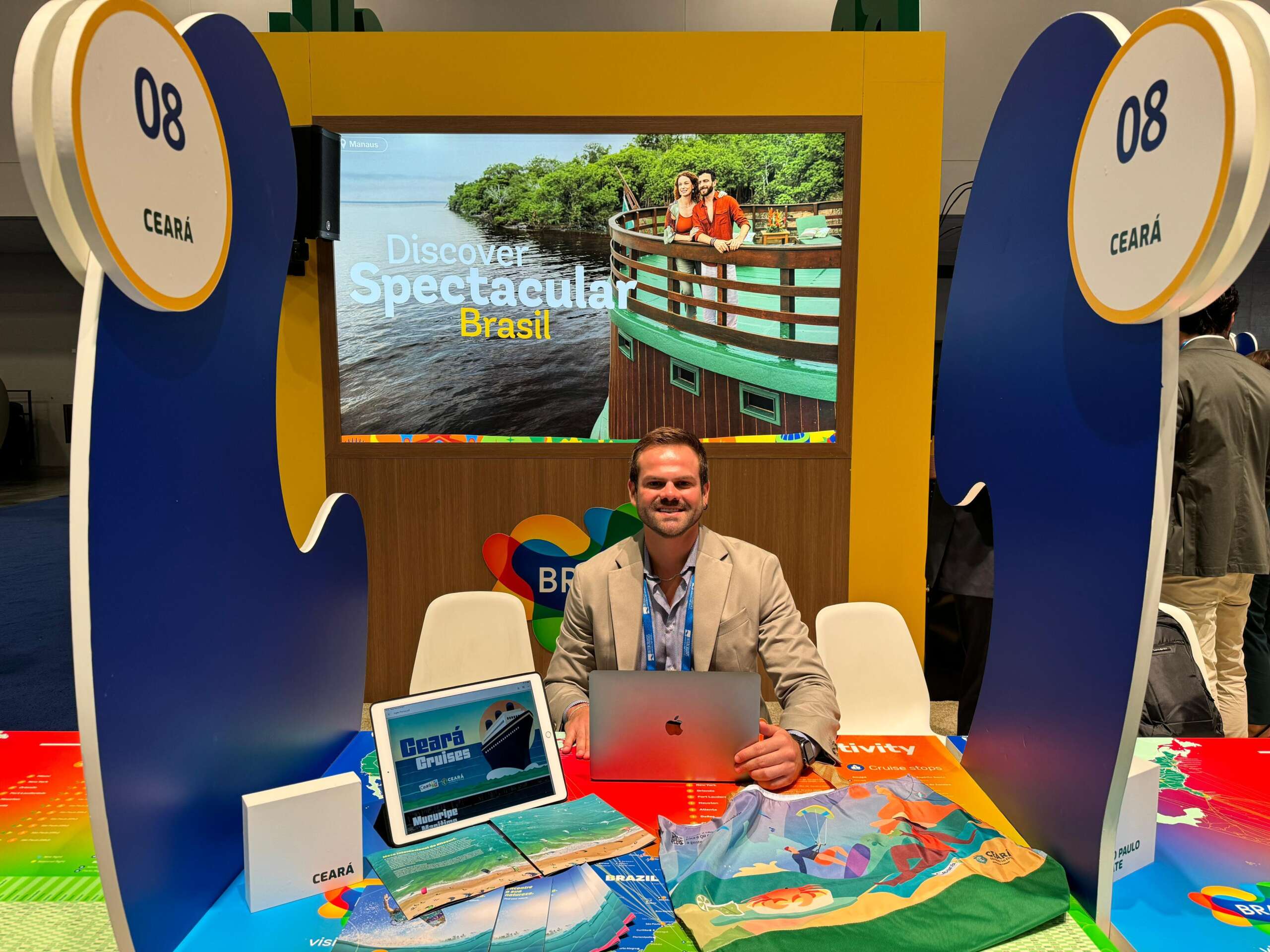 Com foco no setor, Ceará participa do maior evento mundial da indústria de cruzeiros