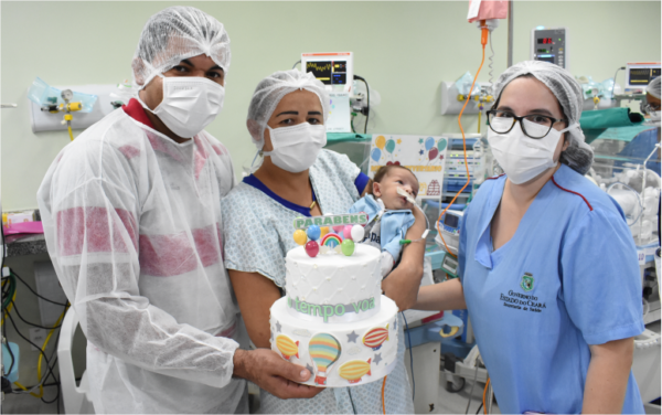 “Mesversário”: Hospital Geral Dr. César Cals promove atividade para fortalecer vínculos e reunir memórias felizes