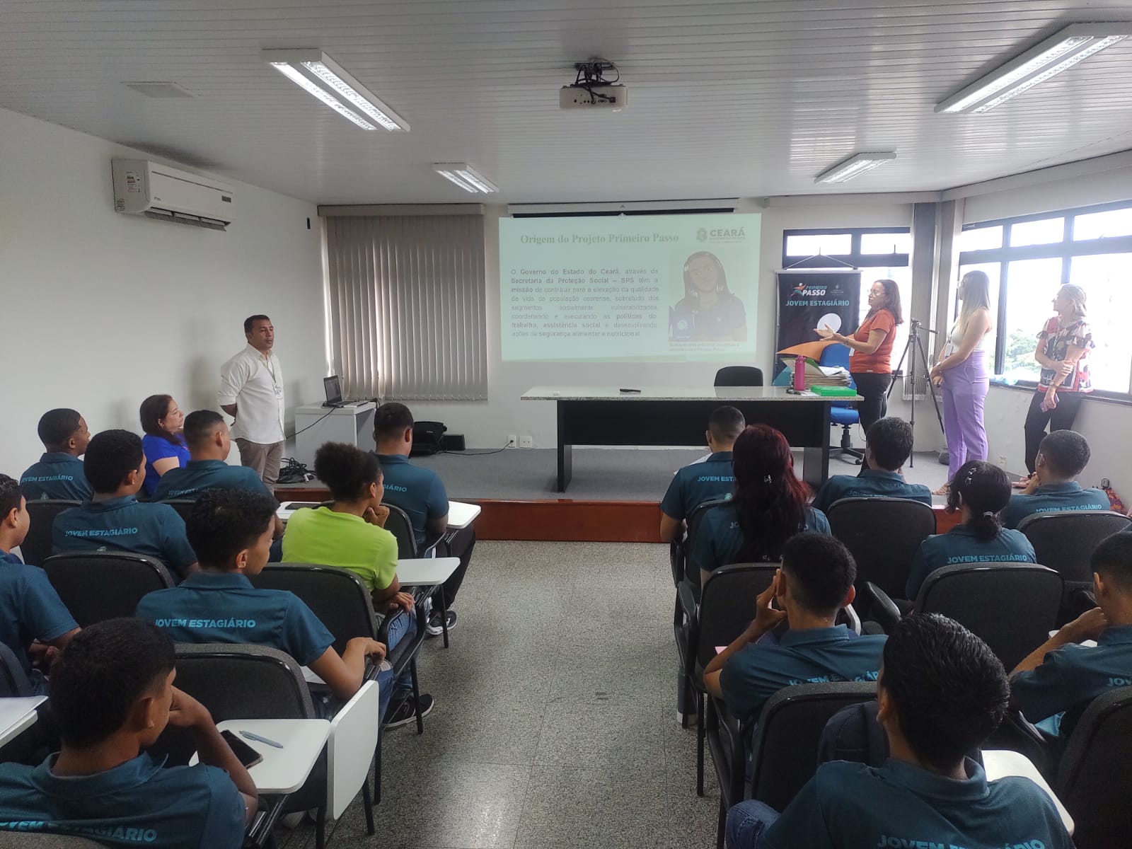 Jovens do Primeiro Passo iniciam estágio em espaços da Secretaria da Proteção Social