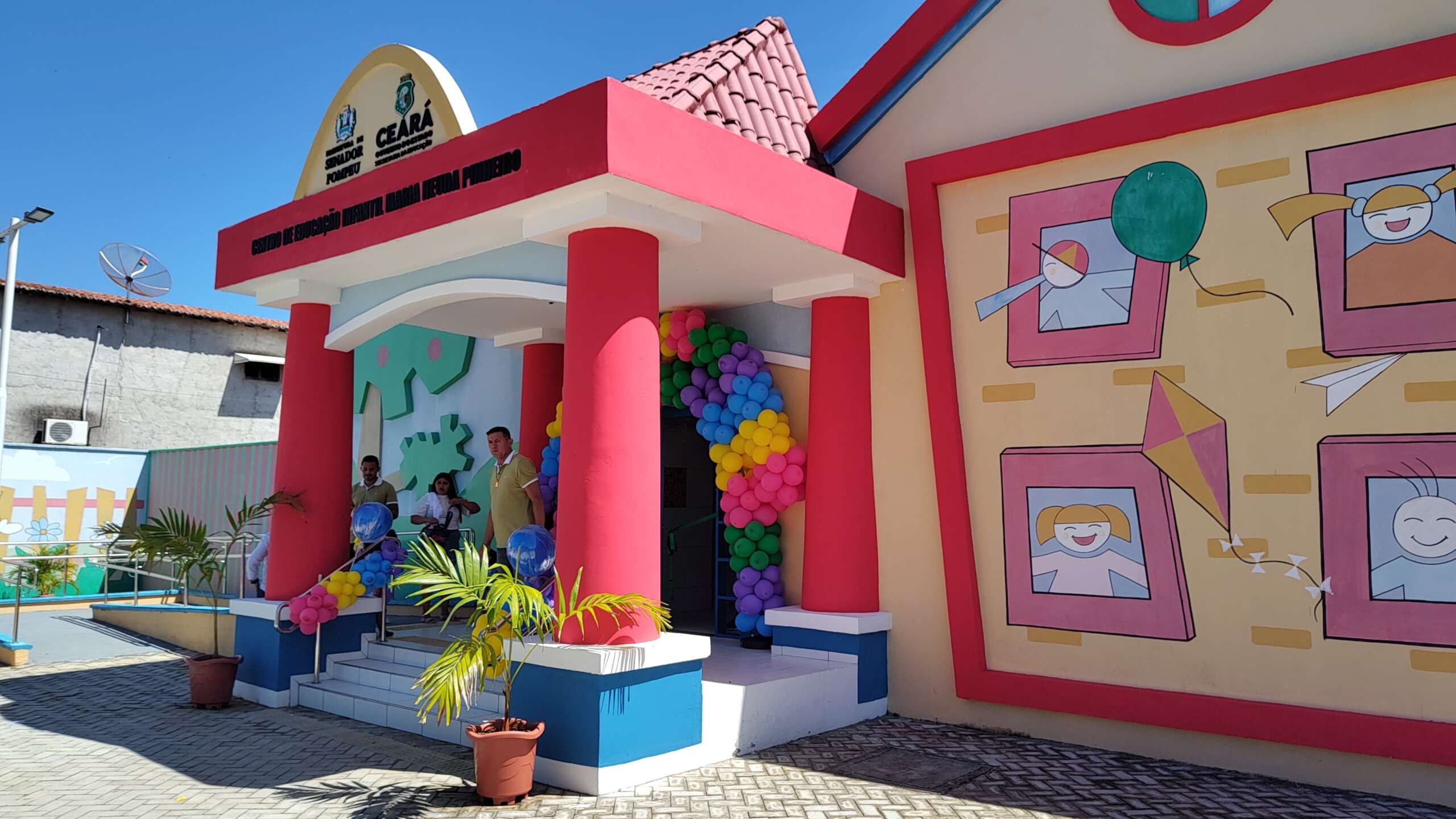 Crianças de Senador Pompeu ganham novo espaço para desenvolvimento e educação