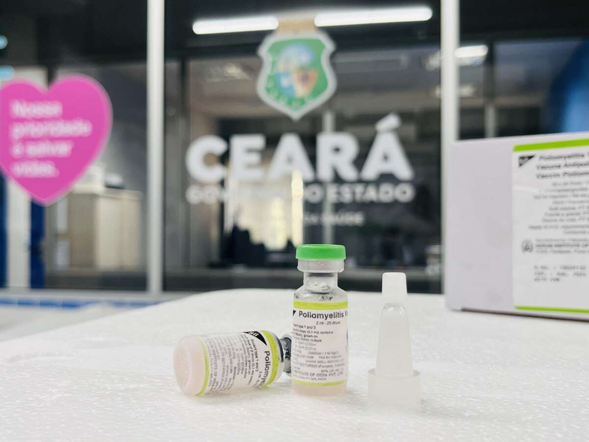 Dia D nacional de vacinação contra poliomielite ocorre neste sábado (8), no Ceará