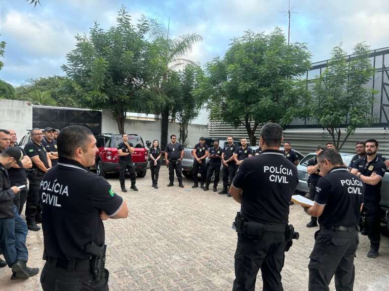 PCCE deflagra operação na região Sul do Ceará e cumpre mandados em desfavor de foragidos da Justiça