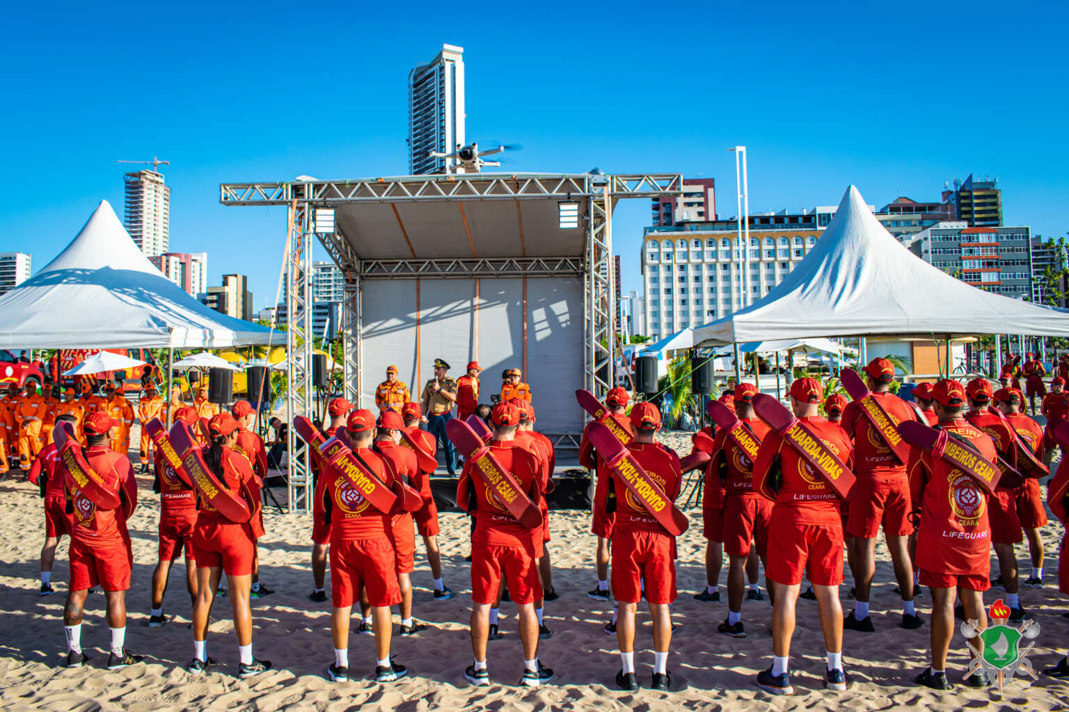 Com o aumento de banhistas nesse período do ano, CBMCE inicia “Operação Férias 2024” nas praias cearenses
