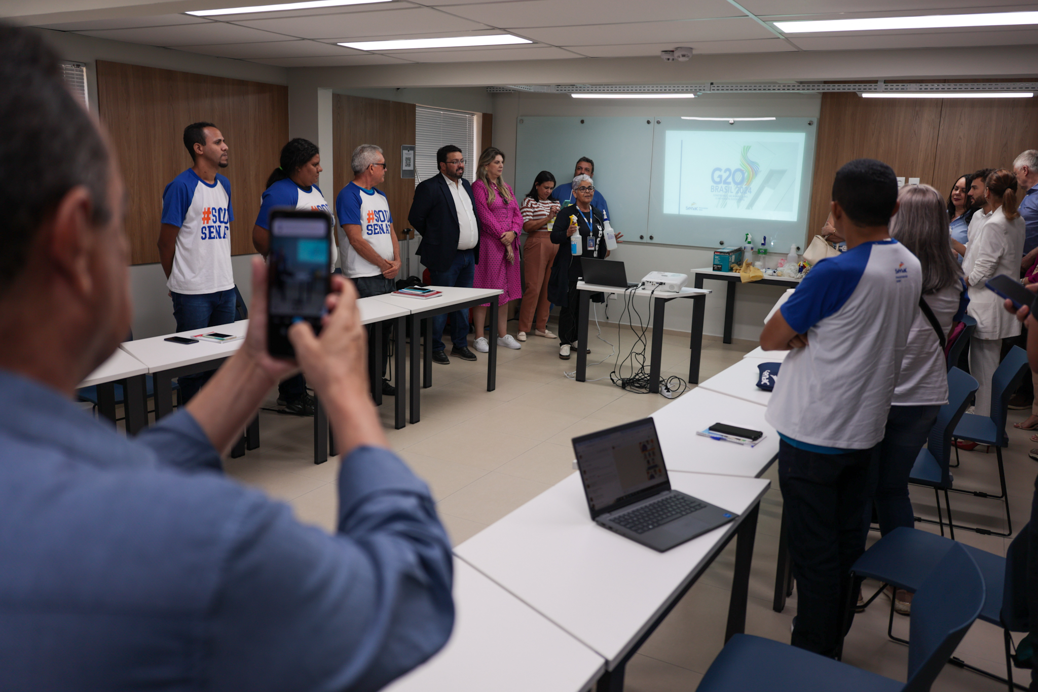 Secretários do Fonset participam de uma visita técnica à Escola de Gastronomia e Hotelaria do Ceará