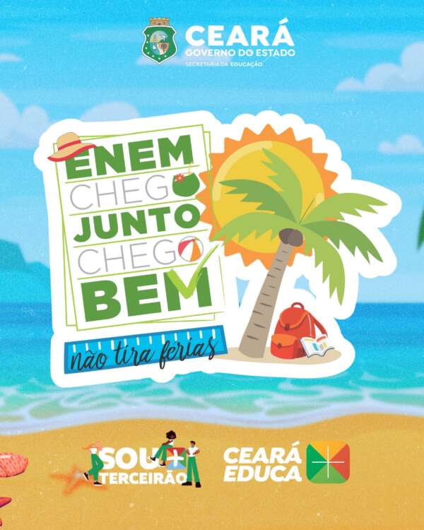 Alunos da rede estadual têm série de atividades em julho com o Enem não Tira Férias