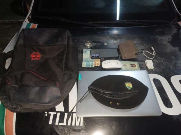 Suspeito de roubo é preso pela PMCE no bairro Vicente Pinzón, na capital