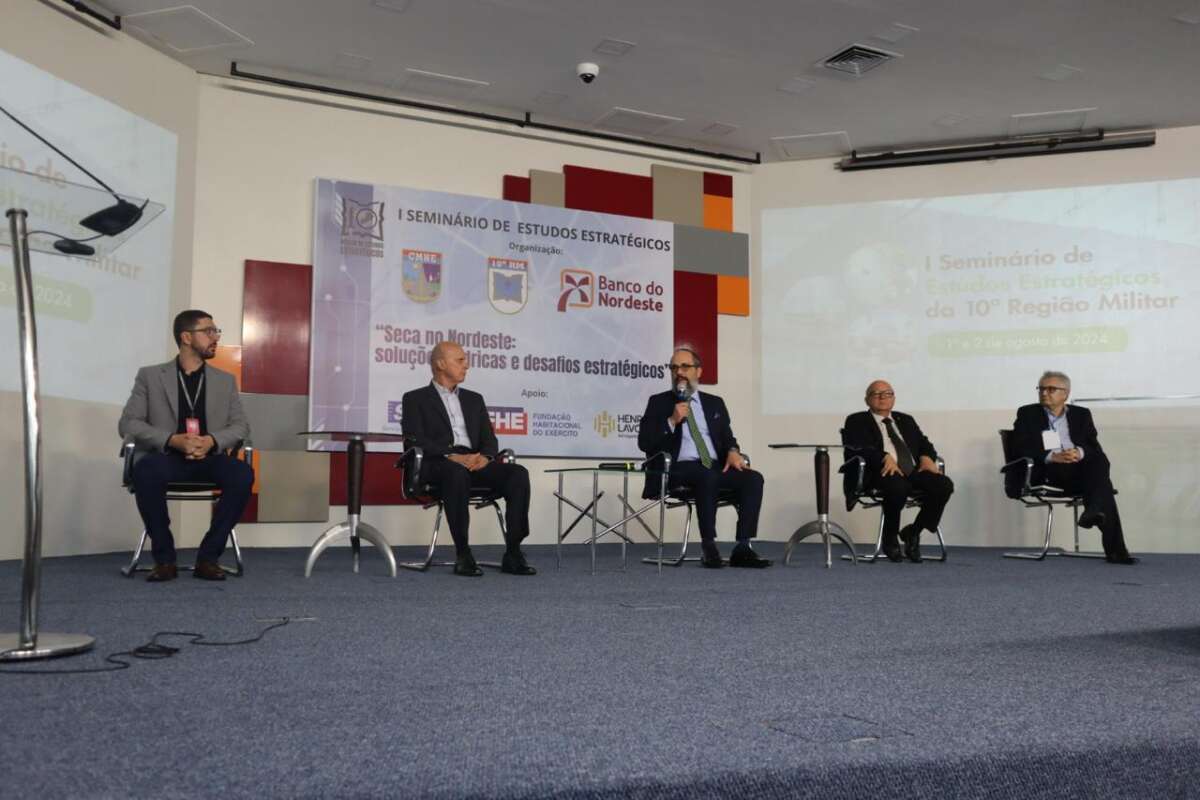 Projeto Malha D’água é discutido durante seminário da 10ª Região Militar