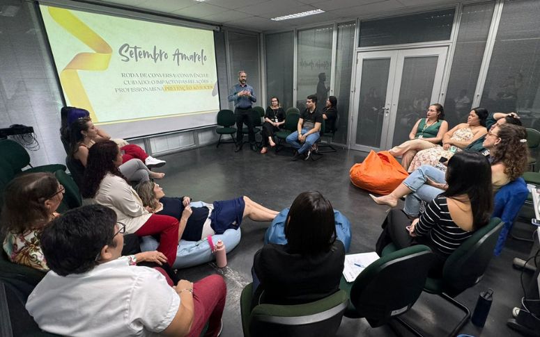 CGE promove Roda de Conversa sobre o impacto das relações profissionais na prevenção ao suicídio
