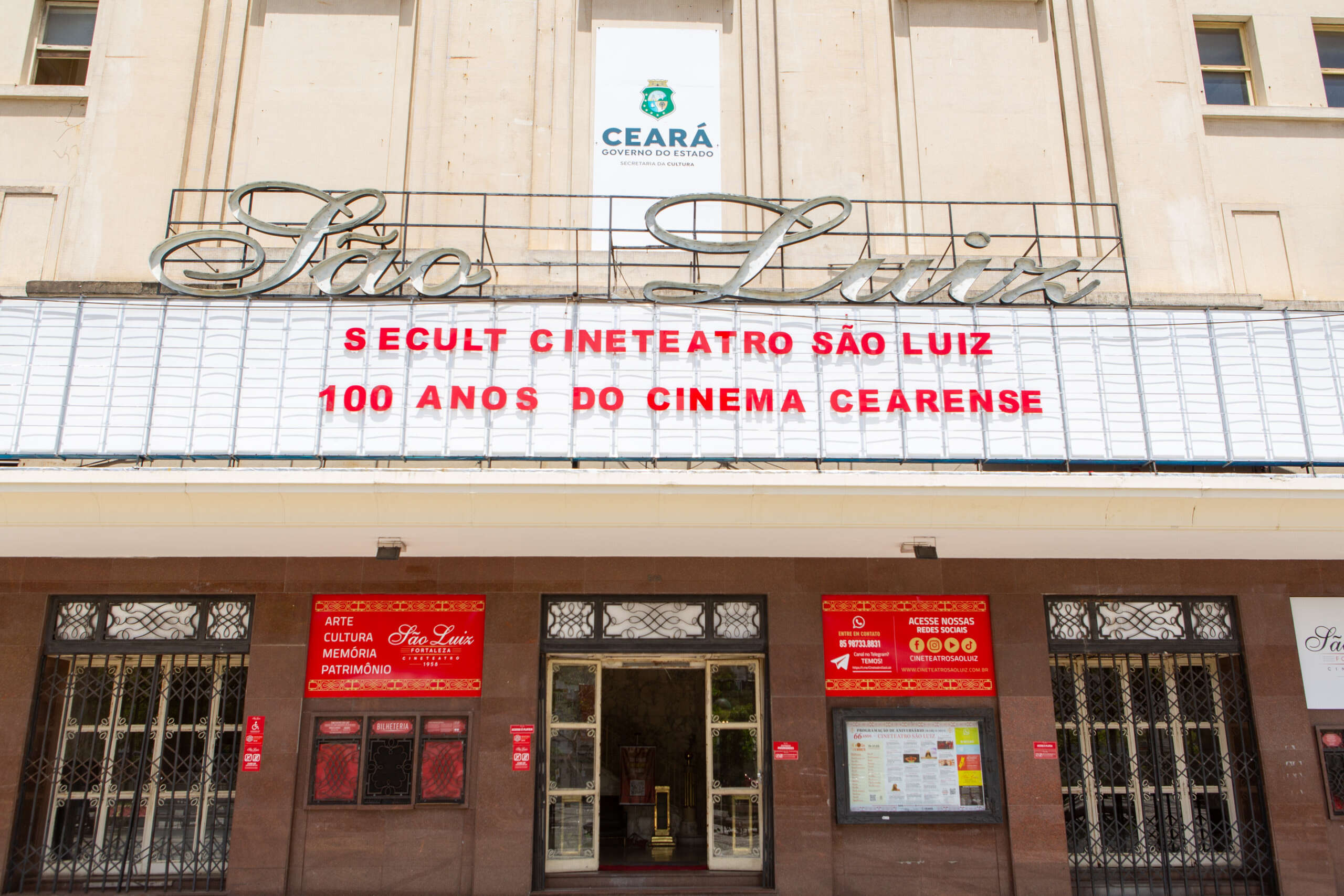 Sessões gratuitas de cinema brasileiro e cearense permanecem em cartaz até o sábado (26) no Cineteatro São Luiz