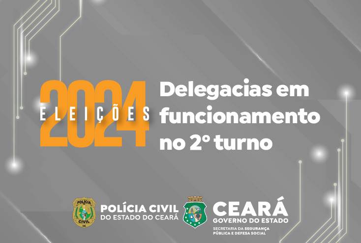 Operação Eleições 2024: confira quais delegacias da Polícia Civil estarão funcionando no 2º turno