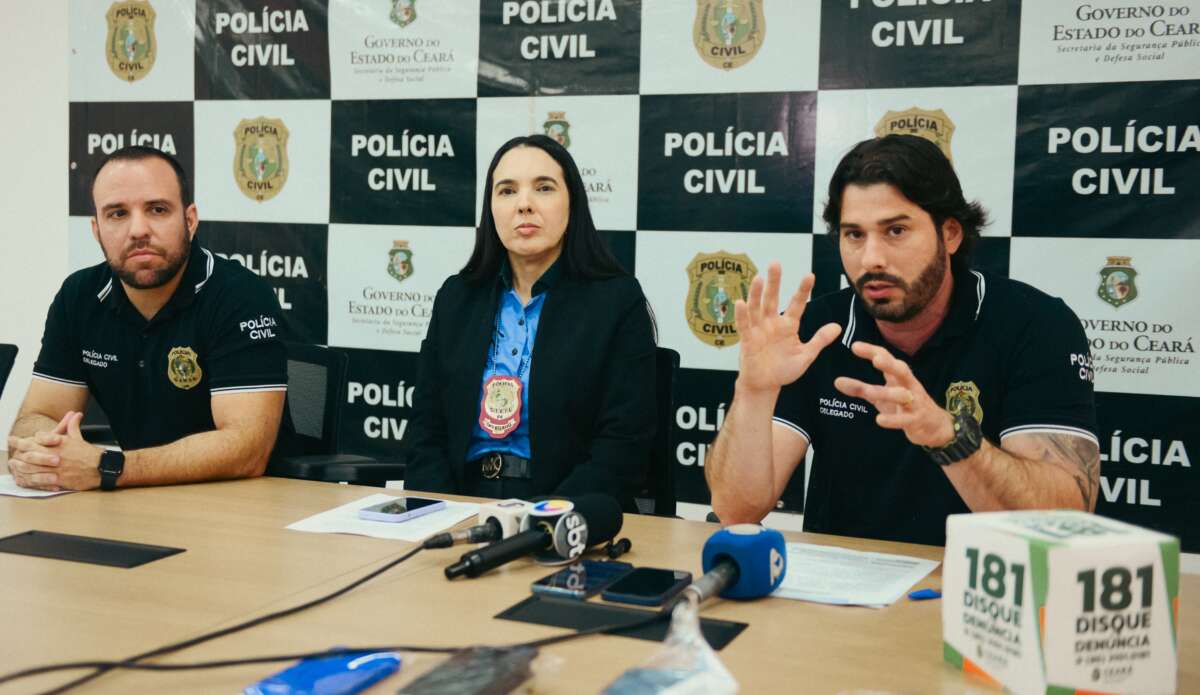 Operação da Polícia Civil resulta em 23 cumprimentos de mandados de prisão por integrar grupo criminoso no Ceará