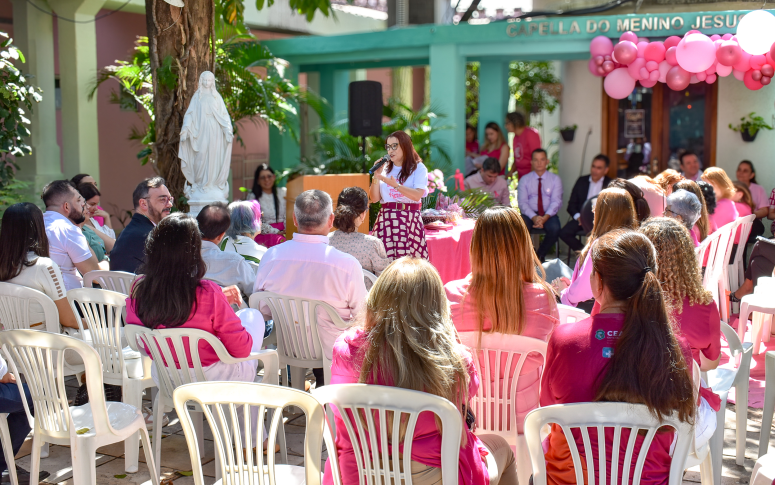 Outubro Rosa: Hospital César Cals incentiva diagnóstico precoce de câncer de mama