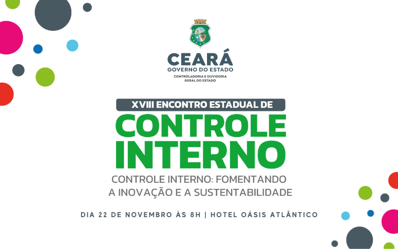 CGE abre inscrições para o XVIII Encontro Estadual de Controle Interno